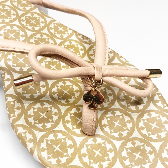 Kate Spade Mystic Bow Flip Flop Thong Sandal (10) - Picture 4 of 13